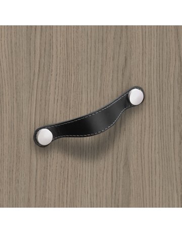 Bild MB-Griff,B26x128mm,H3mm,Leder Gela 9113647,schwarz - Hettich-7