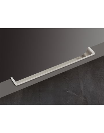 Bild Möbel- Griffleiste, Genzone 9145263, Länge 134mm, Zink edelstahloptik gebürstet - Hettich-1