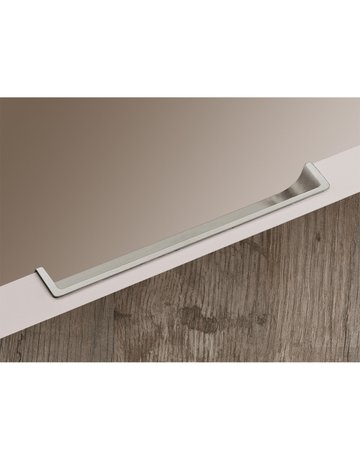 Bild Möbel- Griffleiste, Genzone 9145263, Länge 134mm, Zink edelstahloptik gebürstet - Hettich-3