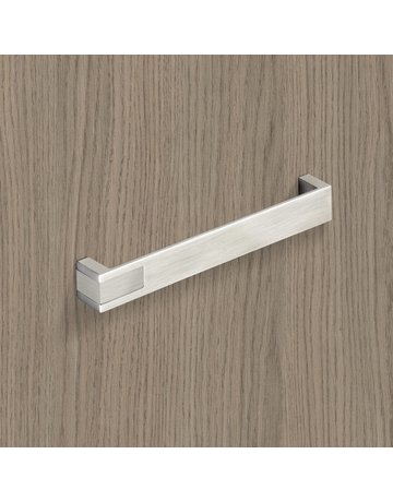Bild MB-Griff,B25x192mm,H26mm,Zink Intra 9207482,edelstahloptik geb. - Hettich-7