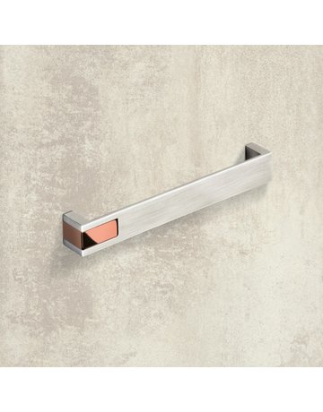 Bild MB-Griff,B25x192mm,H26mm,Zink Intra 9207480,edelstahloptik geb. - Hettich-2