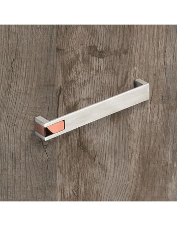 Bild MB-Griff,B25x192mm,H26mm,Zink Intra 9207480,edelstahloptik geb. - Hettich-3