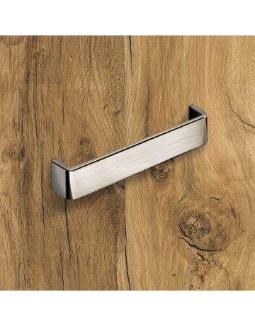 Bild MB-Griff,B28x160mm,H30mm,Zink Lucca 9113511,edelstahloptik geb. - Hettich-5