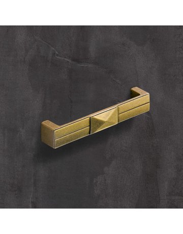 Bild MB-Griff,B20x128mm,H27mm,Zink Luro 9206237,messingoptik antik - Hettich-1