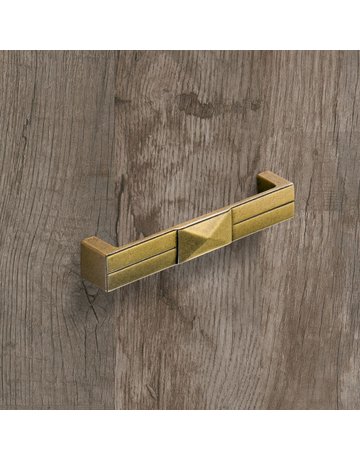 Bild MB-Griff,B20x128mm,H27mm,Zink Luro 9206237,messingoptik antik - Hettich-3