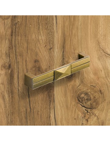 Bild MB-Griff,B20x128mm,H27mm,Zink Luro 9206237,messingoptik antik - Hettich-5