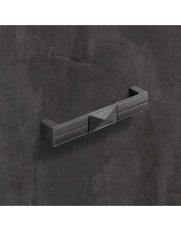 Bild MB-Griff,B20x128mm,H27mm,Zink Luro 9206239,schwarz ma.Vintage - Hettich-1