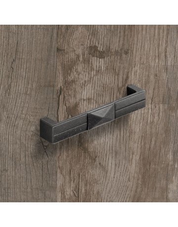 Bild MB-Griff,B20x128mm,H27mm,Zink Luro 9206239,schwarz ma.Vintage - Hettich-3