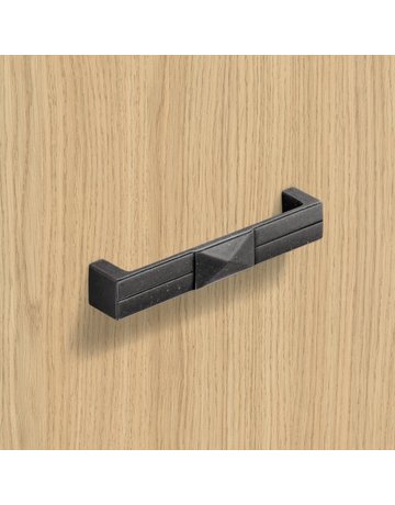 Bild MB-Griff,B20x128mm,H27mm,Zink Luro 9206239,schwarz ma.Vintage - Hettich-6