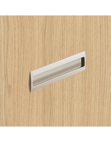 Bild MB-Muschelgriff,eck., B 54 x L 116mm Misnia 115182,zum Einlassen,vernickelt - Hettich-6