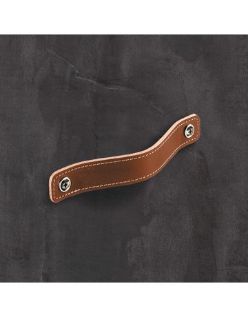 Bild MB-Griff,B25x128mm,H3mm,Leder Nica 9071836,hellbraun - Hettich-1