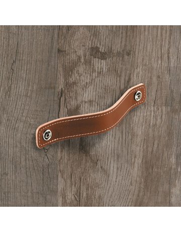 Bild MB-Griff,B25x128mm,H3mm,Leder Nica 9071836,hellbraun - Hettich-3