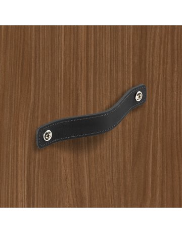 Bild MB-Griff,B25x128mm,H3mm,Leder Nica 9071838,schwarz - Hettich-4