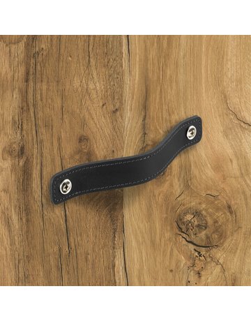 Bild MB-Griff,B25x128mm,H3mm,Leder Nica 9071838,schwarz - Hettich-5