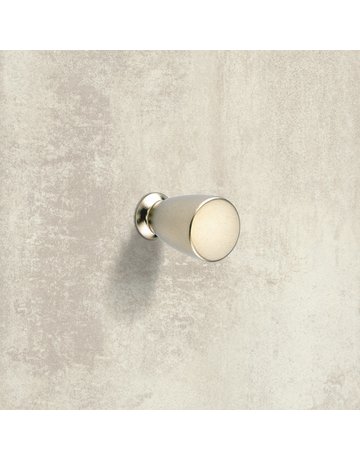 Bild Möbel- Knopf, Novae, 9112633, Durchmesser 19mm, Länge 275mm, Höhe 28mm, Zink matt vernickelt - Hettich-2