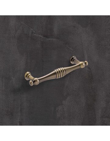 Bild MB-Griff,Ø13x96mm,H22mm,Zink Osimo 9113444,messingoptik antik - Hettich-1