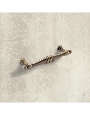 Bild MB-Griff,Ø13x96mm,H22mm,Zink Osimo 9113444,messingoptik antik - Hettich-2