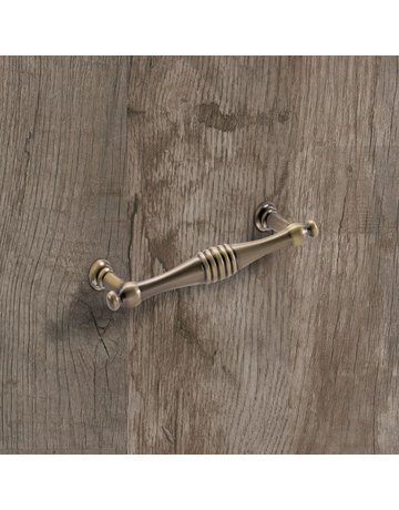 Bild MB-Griff,Ø13x96mm,H22mm,Zink Osimo 9113444,messingoptik antik - Hettich-3