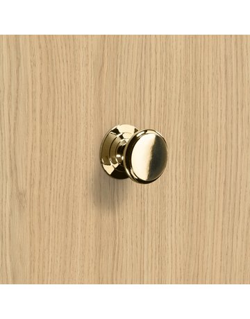 Bild Möbel- Knopf, Sala, 9071109, Durchmesser 25mm, Höhe 20mm, Messing, messing poliert - Hettich-6
