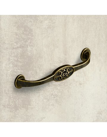 Bild MB-Griff,B23x128mm,H29mm,Zink Siradia 9208027,messingoptik antik - Hettich-2