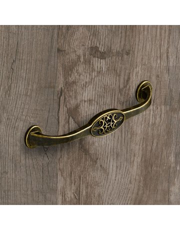 Bild MB-Griff,B23x128mm,H29mm,Zink Siradia 9208027,messingoptik antik - Hettich-3