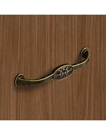 Bild MB-Griff,B23x128mm,H29mm,Zink Siradia 9208027,messingoptik antik - Hettich-4