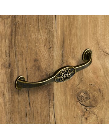 Bild MB-Griff,B23x128mm,H29mm,Zink Siradia 9208027,messingoptik antik - Hettich-5