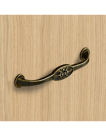Bild MB-Griff,B23x128mm,H29mm,Zink Siradia 9208027,messingoptik antik - Hettich-6