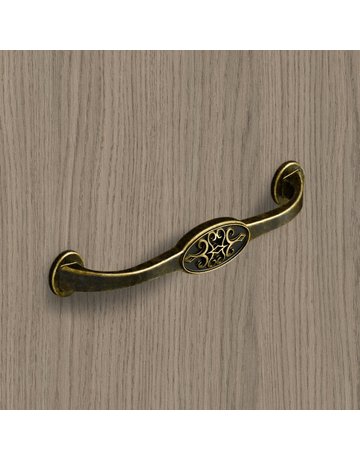 Bild MB-Griff,B23x128mm,H29mm,Zink Siradia 9208027,messingoptik antik - Hettich-7