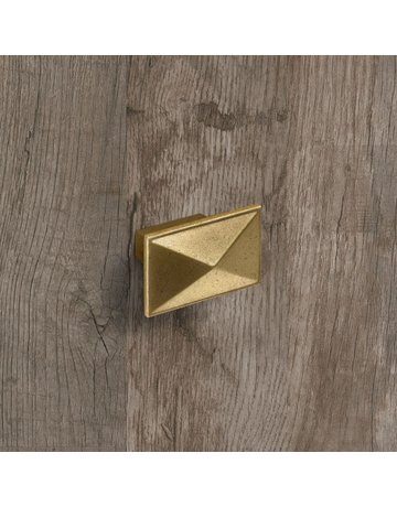Bild Möbel- Knopf, Tarraco, 9206137, Breite 30mm, Länge 49mm, Höhe 28mm, Zink, messingoptik antik - Hettich-3
