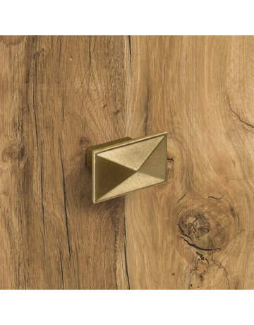 Bild Möbel- Knopf, Tarraco, 9206137, Breite 30mm, Länge 49mm, Höhe 28mm, Zink, messingoptik antik - Hettich-5