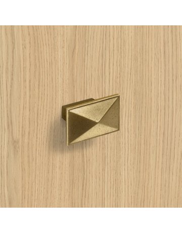 Bild Möbel- Knopf, Tarraco, 9206137, Breite 30mm, Länge 49mm, Höhe 28mm, Zink, messingoptik antik - Hettich-6