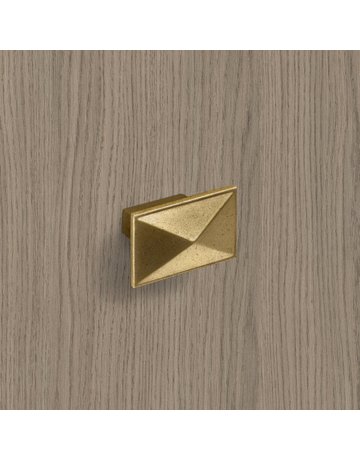 Bild Möbel- Knopf, Tarraco, 9206137, Breite 30mm, Länge 49mm, Höhe 28mm, Zink, messingoptik antik - Hettich-7