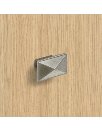 Bild Möbel- Knopf, Tarraco, 9112607, Breite 30mm, Länge 49mm, Höhe 28mm, Zink, zinnoptik - Hettich-6