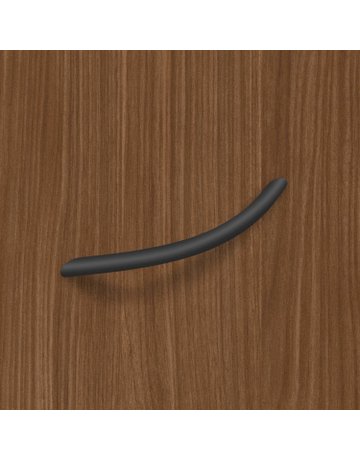 Bild Möbel- Segmentbogengriff, NICIA, 9306945, Durchmesser 10x 96mm, Höhe 30mm, schwarz, matt - Hettich-4