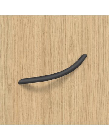 Bild Möbel- Segmentbogengriff, NICIA, 9306945, Durchmesser 10x 96mm, Höhe 30mm, schwarz, matt - Hettich-6