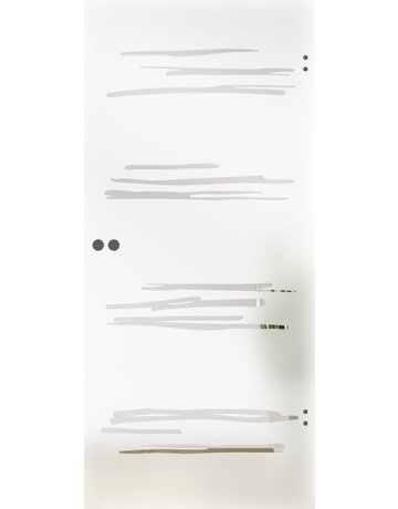 Bild Ganzglas Drehtür Typ Gemini Größe 1972 x 834 x 8 mm - Licht & Harmonie-2