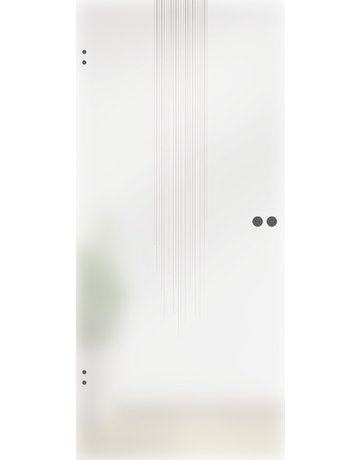Bild Ganzglas Drehtür Typ Flow Größe 1972 x 834 x 8 mm - Licht & Harmonie-3