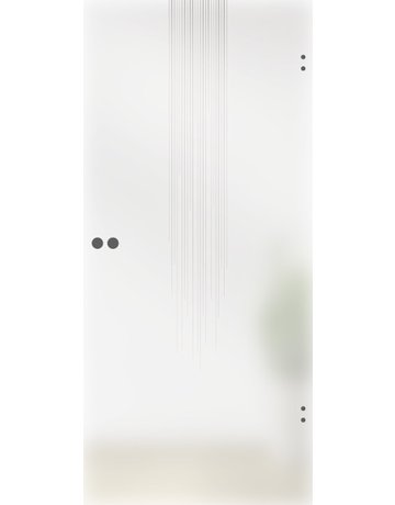 Bild Ganzglas Drehtür Typ Flow Größe 1972 x 834 x 8 mm - Licht & Harmonie-2