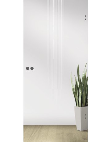 Bild Ganzglas Drehtür Typ Flow Größe 1972 x 834 x 8 mm - Licht & Harmonie-0