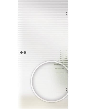 Bild Ganzglastür Tenda Classic White Größe 1972 x 834 x 8 mm - Licht & Harmonie-0