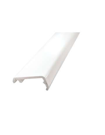Bild Flügelabdeckprofil FA 21 NEU LM RAL 9016 Länge 6 Meter - Bug-0