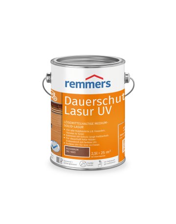 Bild Dauerschutz-Lasur UV nussbaum (RC-660) 2.5 l - Remmers-0