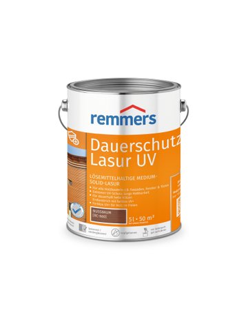 Bild Dauerschutz-Lasur UV nussbaum (RC-660) 5 l - Remmers-0