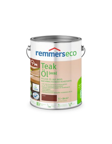Bild Gartenholz-Öle [eco] Teak-Öl [eco] 5 l - Remmers-0