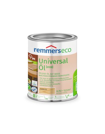 Bild Gartenholz-Öle [eco] Universal-Öl [eco] farblos 0.75 l - Remmers-0