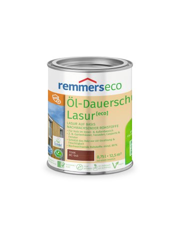Bild Öl-Dauerschutz-Lasur [eco] teak (RC-545) 0.75 l - Remmers-0