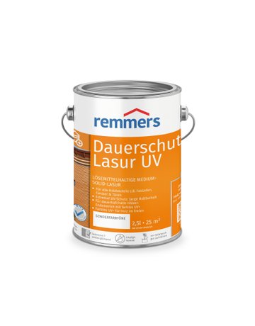 Bild Dauerschutz-Lasur UV Sonderfarbtöne 2.5 l - Remmers-0