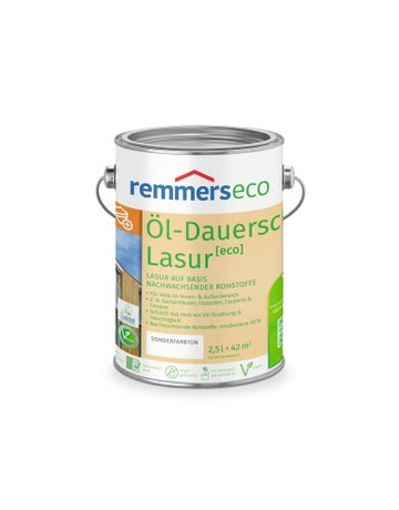 Bild Öl-Dauerschutz-Lasur [eco] Sonderfarbtöne 2.5 l - Remmers-0