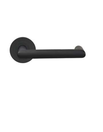 Bild Drücker-Rosettengarnitur Kos ER/FS 20V RR rs ohne Schlüsselrosette FS 9mm Kosmos schwarz - Karcher Design-0